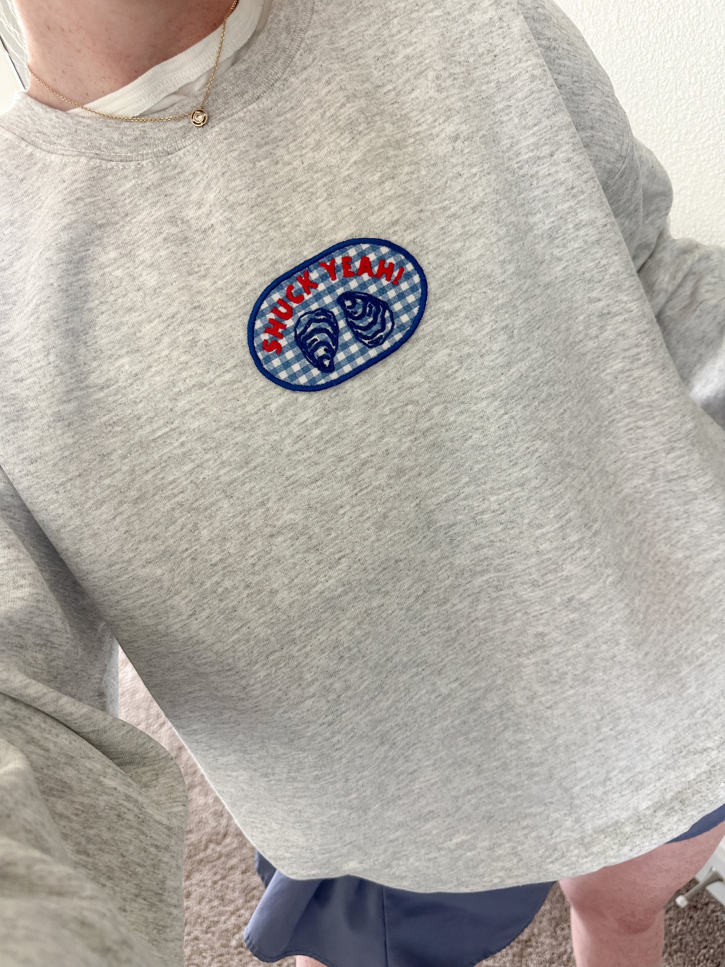 Shuck Yeah! Oyster Crewneck