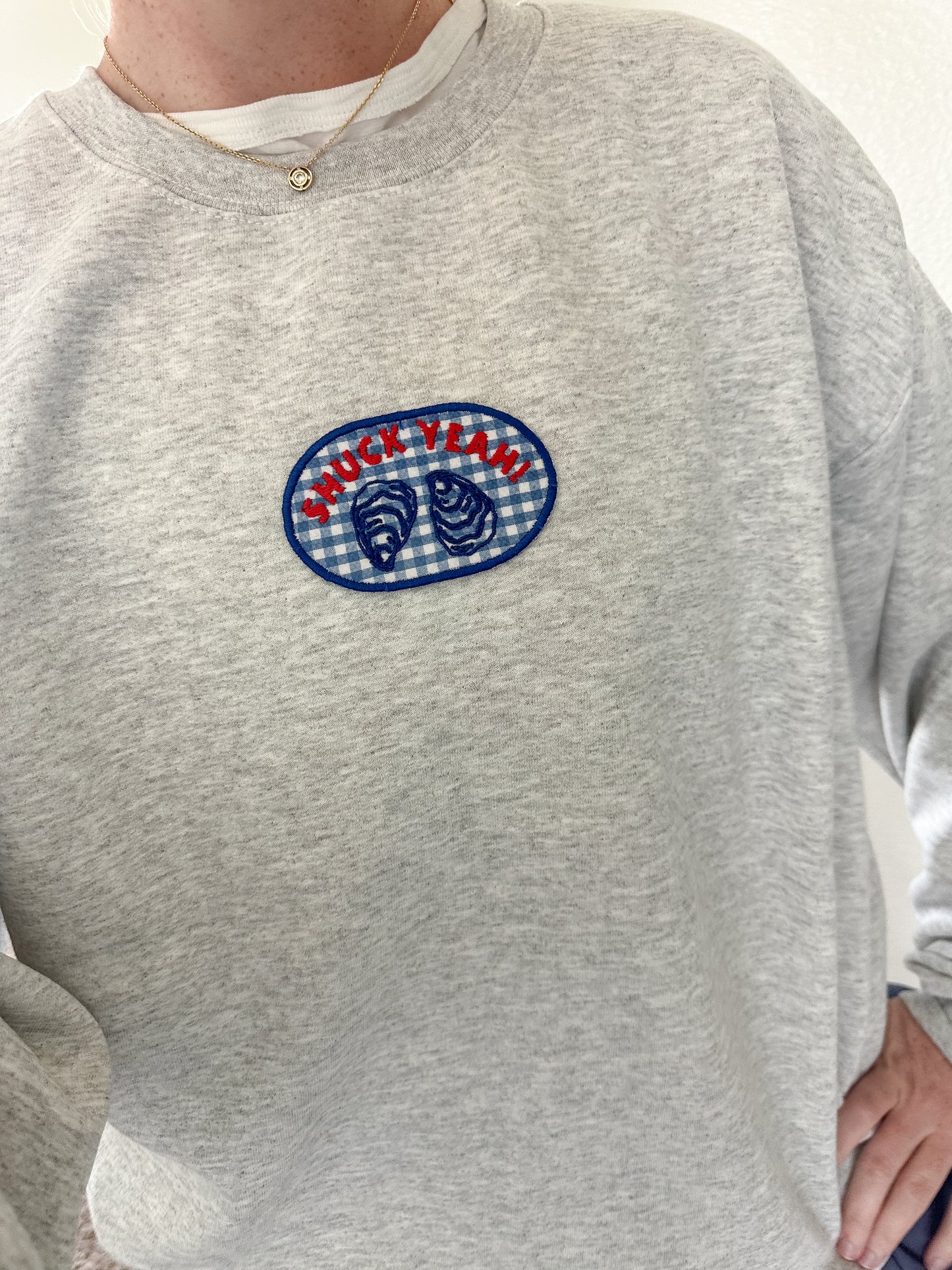 Shuck Yeah! Oyster Crewneck