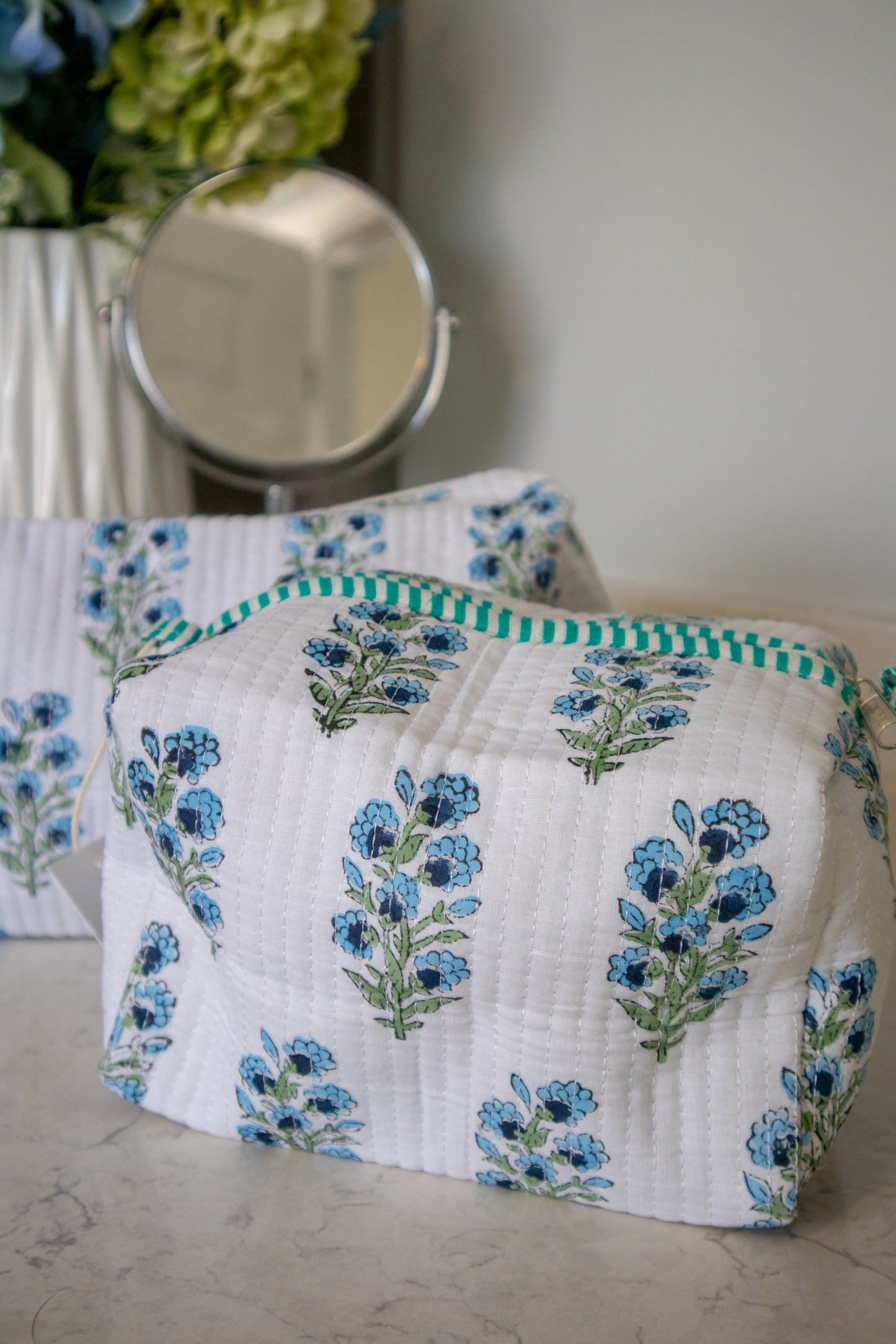 Lavender Sky Makeup Bag