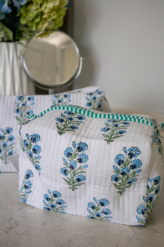 Lavender Sky Makeup Bag