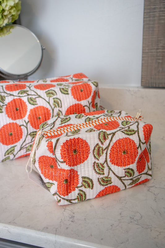 Sunset Vineyard Makeup Bag